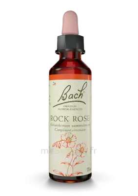 Fleurs De Bach® Original Rock Rose - 20 Ml à SEYNOD